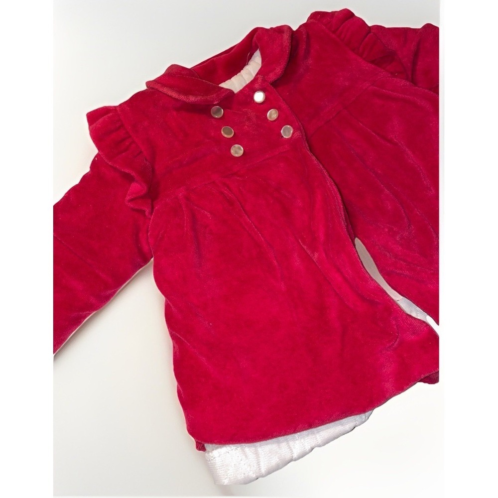 Vintage Sears Red Childrens Jacket 28"- 32" 12-24 Months Med‎